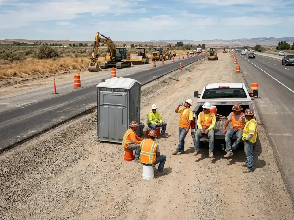 highway-road-construction-crew-007 — frequently asked questions, Porta Potty and Restroom Rentals in Loxahatchee Groves, FL